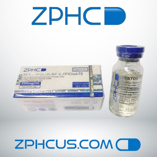 Testosterone Cypionate 250 mg/ml 10 ml ZPHC