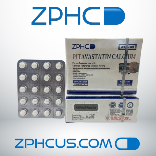 Pitavastatin Calcium (Livalo - 100 tablets) 2 mg ZPHC